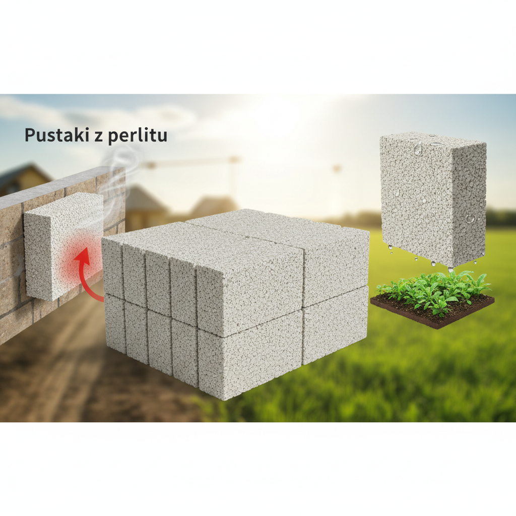 Pustaki z perlitu: właściwości i zastosowanie